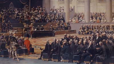 Opening of the Estates General at Versailles on 5th May 1789 by Louis Charles Auguste Couder